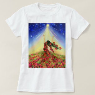 Camiseta Primavera vem depois do inverno - Mágica - Flores