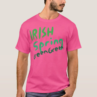 Camiseta Primavera Verde Irlandês