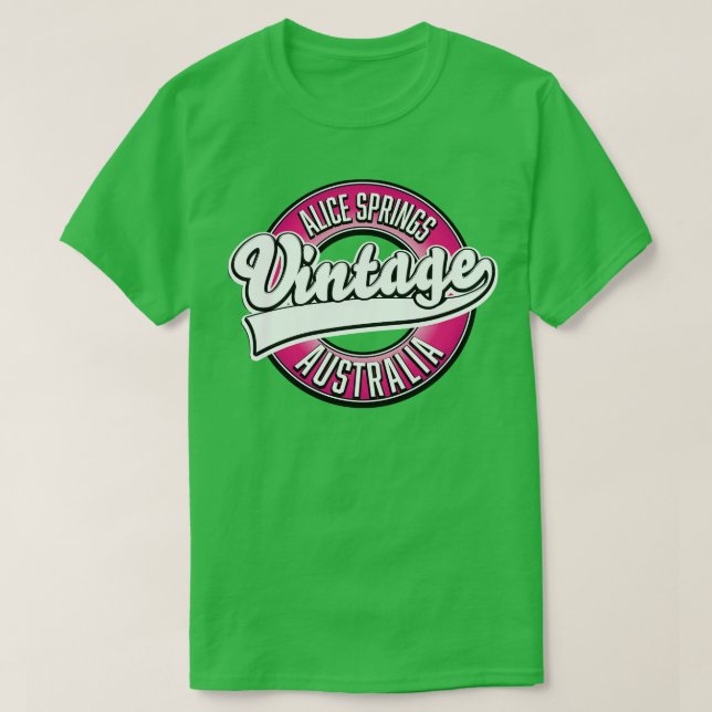 Camiseta Primavera vintage (Frente do Design)
