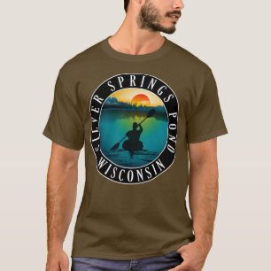 Camiseta Primaveras Silver Pond Wisconsin Kayaking