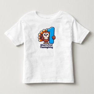 Camiseta Primeira Ação de Graças Personalizada Turquia