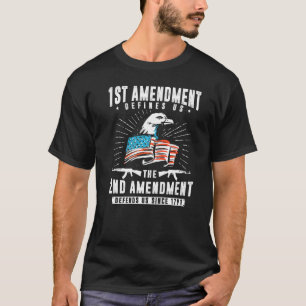 Camiseta Primeira Alteração Nos Define A Segunda Nos Defend