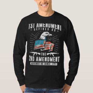 Camiseta Primeira Alteração Nos Define A Segunda Nos Defend