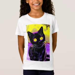 Camiseta Primeira aterrissagem de Gato Negro na superfície 