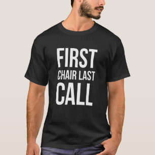Camiseta Primeira Cadeira Última Citação - Citação De Esqui