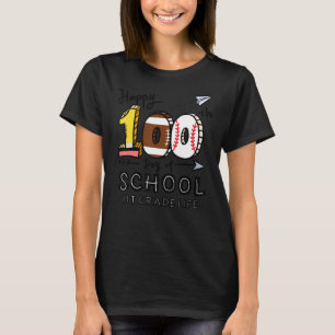 Camiseta Primeira Classe 100º Dia Da Escola 100 Dias