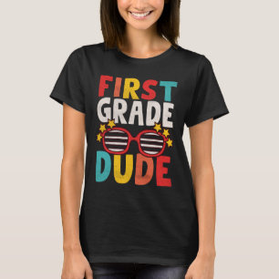 Camiseta Primeira Classe 1rua Dude Primeiro Dia De Estudant