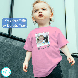 Camiseta PRIMEIRA CLASSE KID Crie o seu próprio PoStage de 