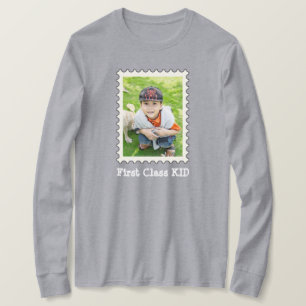 Camiseta PRIMEIRA CLASSE KID Melhor Criança Alguma foto per