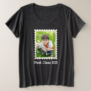 Camiseta PRIMEIRA CLASSE KID Melhor Criança Alguma foto per