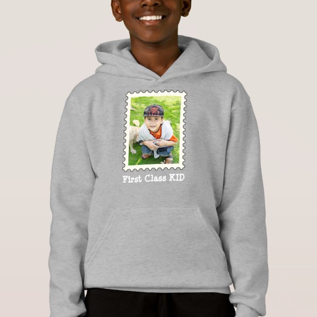 Camiseta PRIMEIRA CLASSE KID Melhor Criança Alguma foto per (Frente)