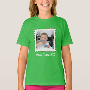 Camiseta PRIMEIRA CLASSE KID Melhor Criança Alguma foto qua