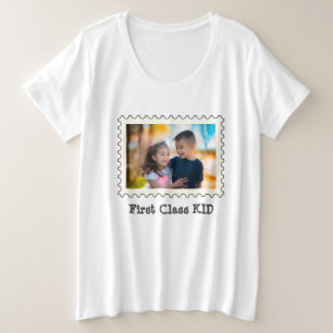 Camiseta PRIMEIRA CLASSE KID Melhor Kid foto horizontal per