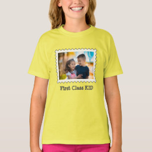 Camiseta PRIMEIRA CLASSE KID Melhor Kid foto horizontal per