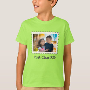 Camiseta PRIMEIRA CLASSE KID Melhor Kid foto horizontal per