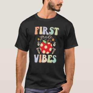 Camiseta Primeira Classe Vibes De Volta À Escola Retro 1rua