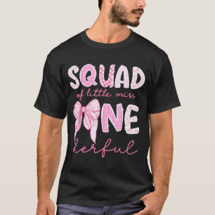 Camiseta Primeira Equipe de Meninas Pequena Senhorita Onede