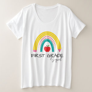 Camiseta Primeira escola de professores do Grad Squad Rainb