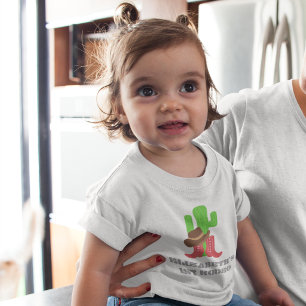 Camiseta Primeira Garota de Rodeio Aniversário de 1 ano