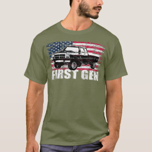 Camiseta Primeira geração de caminhão Squarebody 1ª ger