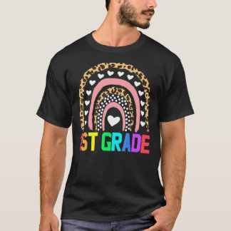 Camiseta Primeira Grau Rainbow Girls Boys Equipe de Profess