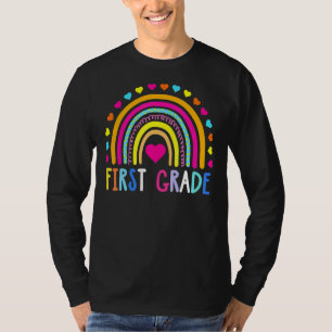 Camiseta Primeira Grau Rainbow Girls Boys Equipe de Profess