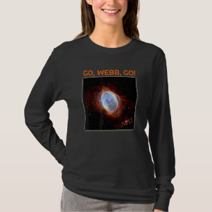 Camiseta Primeira Imagem da Nebulosa do Anel Austral Telesc