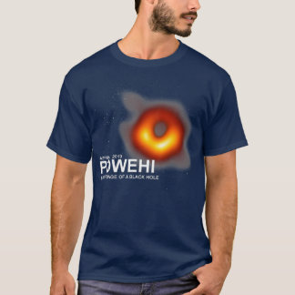 Camiseta Primeira imagem de Powehi de um buraco negro em 10