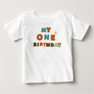 Camiseta Primeira Menina de Aniversário