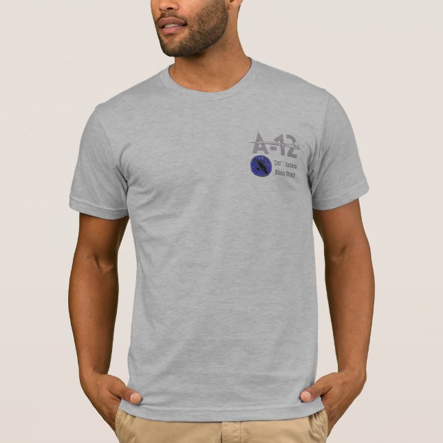 Camiseta Primeira missão A-12 (Frente)