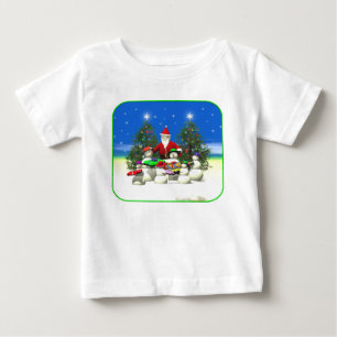 Camiseta Primeira Parada do Papai Noel no Natal