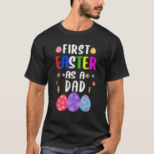 Camiseta Primeira Páscoa Como Um Pai Engraçado Dia Da Pásco