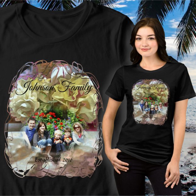 Camiseta Primeira primavera da família Flores PCM1 (Criador carregado)