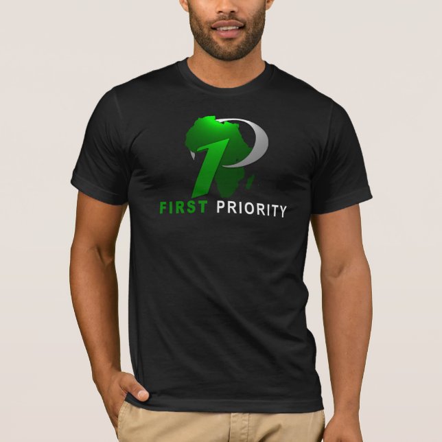 Camiseta Primeira prioridade África (Frente)