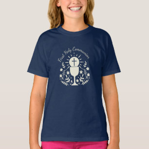 Camiseta Primeira Sagrada Camisa-T da Comunidade