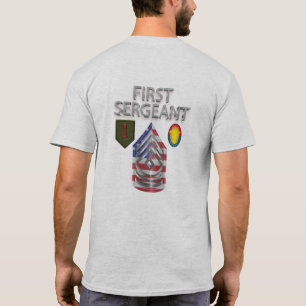 Camiseta Primeira Sargento da Divisão de Infantaria da rua