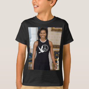 Camiseta Primeira senhora de Michelle Obama da paz