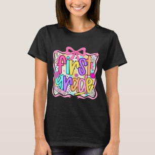 Camiseta Primeira série 1ª coquete primeira dia de aula 1º