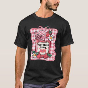 Camiseta Primeira Série é Minha Paixão Morango Professor(a)