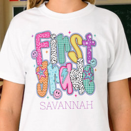 Camiseta Primeira Série Primeiro Dia de Escola Coquette Per