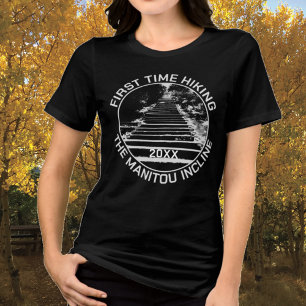 Camiseta Primeira Vez A Caminhar Pela Manitou Incline 20XX