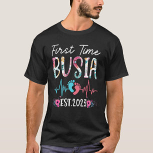 Camiseta Primeira Vez Busia 2023 Dia de as mães Natal Em Br