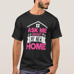 Camiseta Primeira Vez Dona De Casa Nova Casa