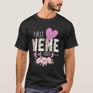 Camiseta Primeira Vez, Nene Est. 2025 Promovido A Nova Avó