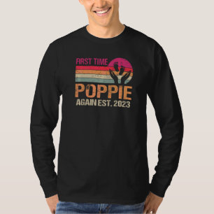 Camiseta Primeira Vez Poppie Novamente 2023 Vintage