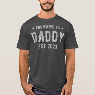 Camiseta Primeira Vez Que O Novo papai De Presente É Promov