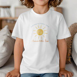 Camiseta Primeira Viagem ao Redor do Sol 1º Aniversário