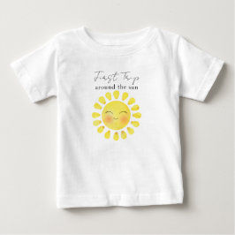 Camiseta Primeira Viagem ao redor do Sol 1º Aniversário 