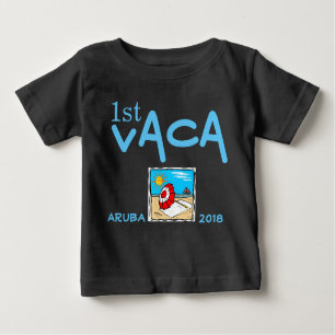 Camiseta primeiras férias personalizadas