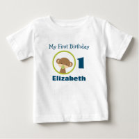 Primeiro Aniversário Bebê Safari Macaco com Pacifi